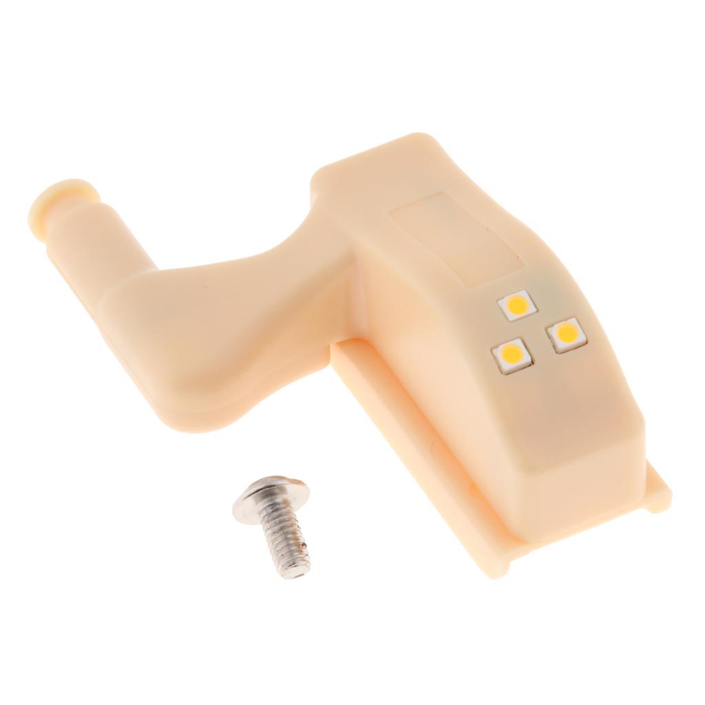 Wireless Cabinet Hinge LED Sensor Light Cupboard Closet Wardrobe Kitchen