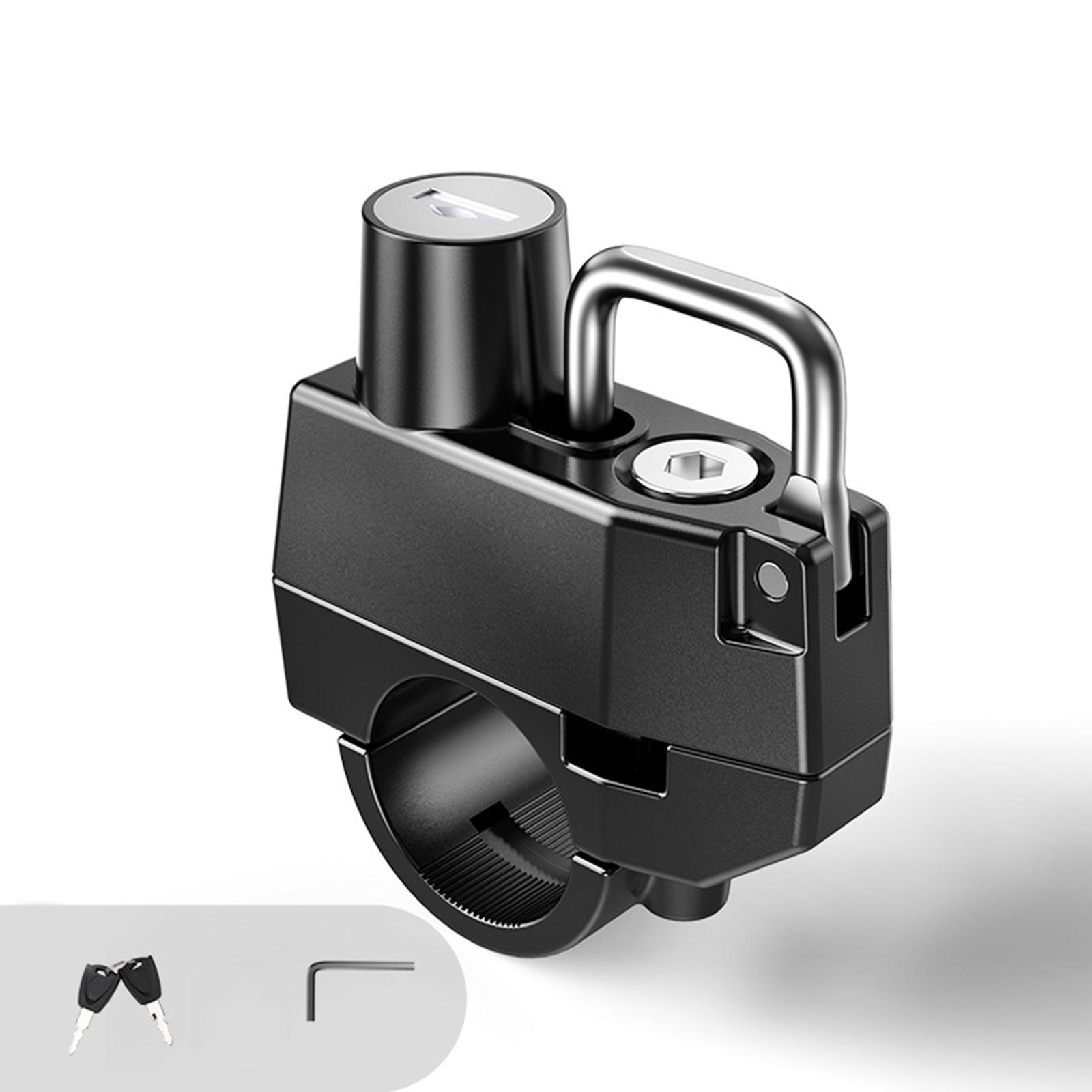 Motorcycle Helmet Lock Helmet Security Lock Hanging Hook Anti Rust Standard