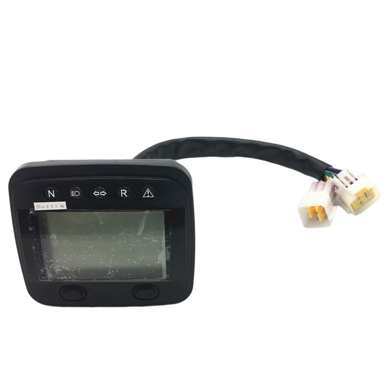 Digital Speedometer Meter Easy Installation Repair Parts Odometer Tachometer