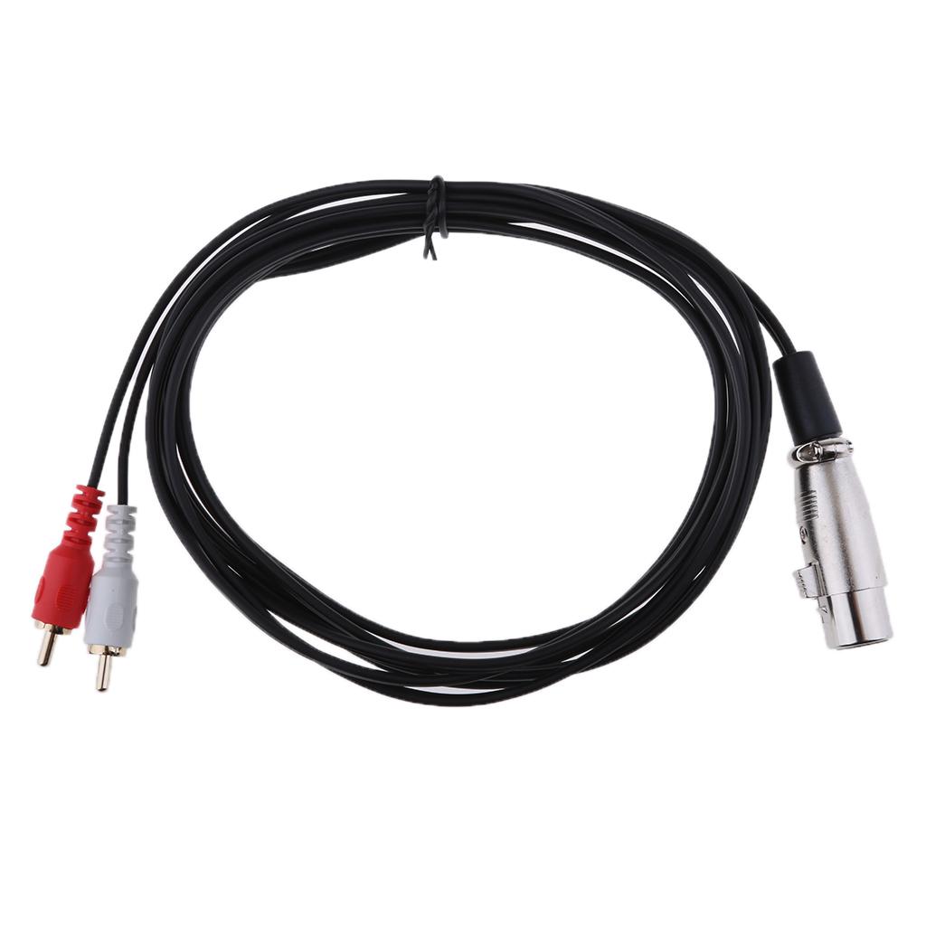 XLR To RCA Audio Cable
