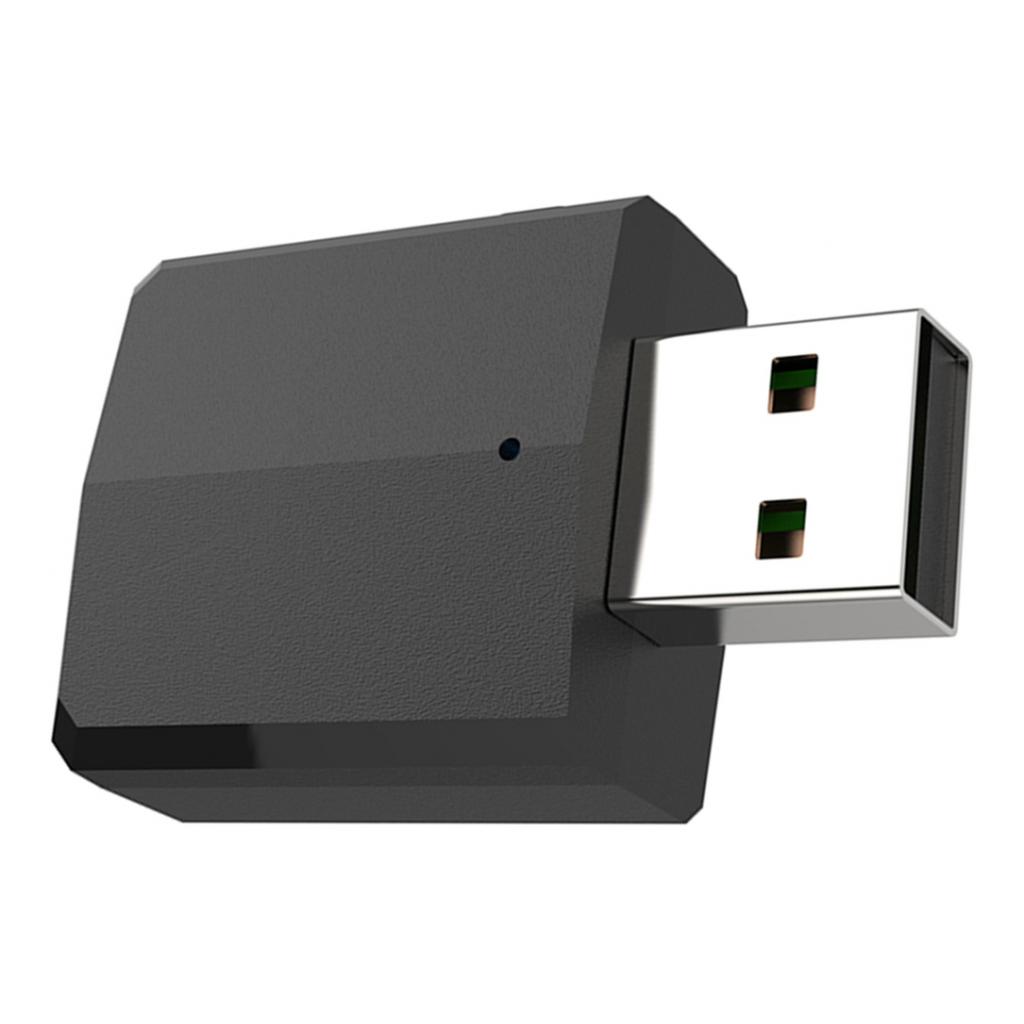 2x Bluetooth 5.0 USB Bluetooth Adapter Audio Receiver Transmitter Black