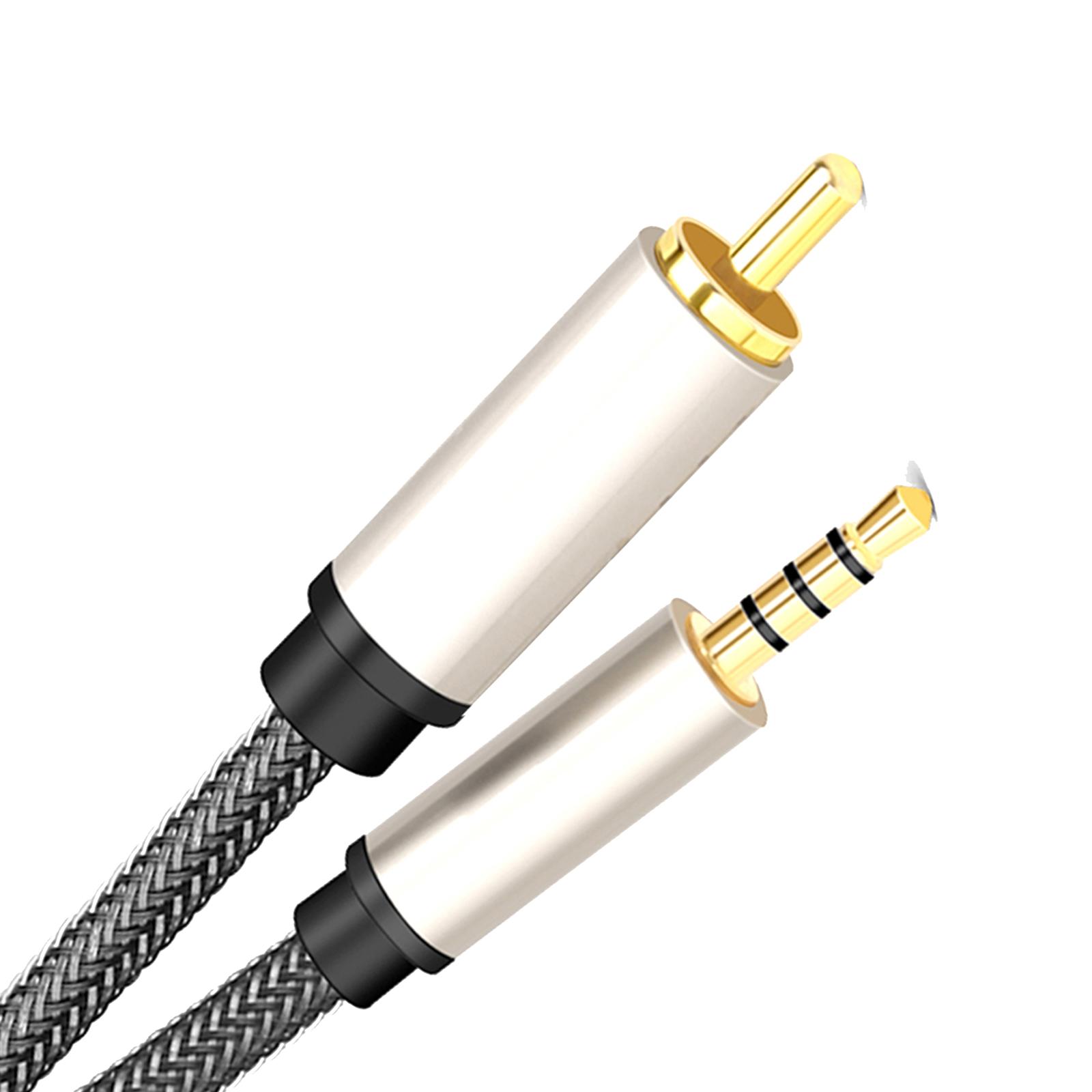 RCA to 3.5mm Audio Video Cable