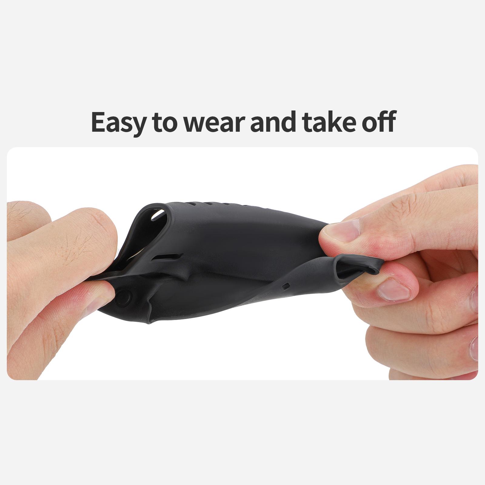 Camera Shell Protective Case Non Slip Replaces Gimbal Camera Protective Case Black