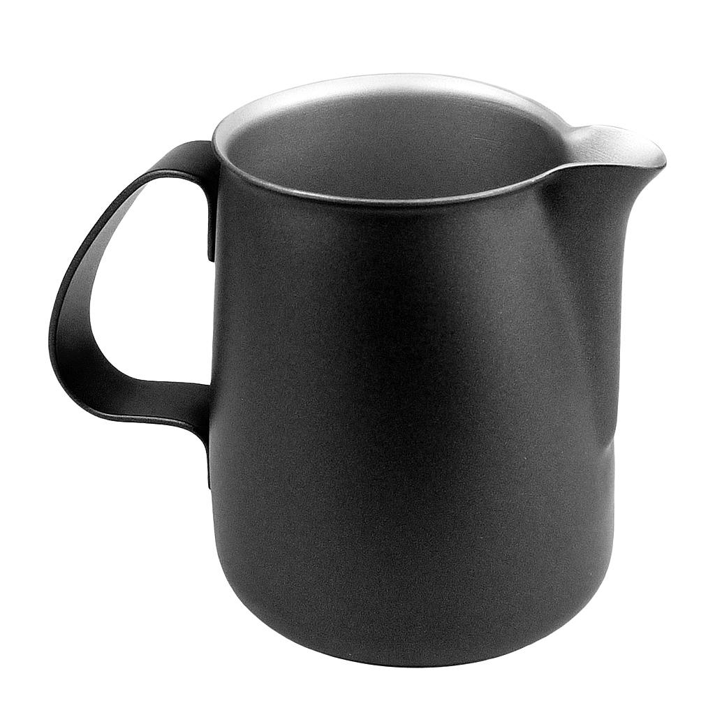 Thick Stainless Steel Coffee Frothing Milk Latte Jug Pitcher Black 350ml
