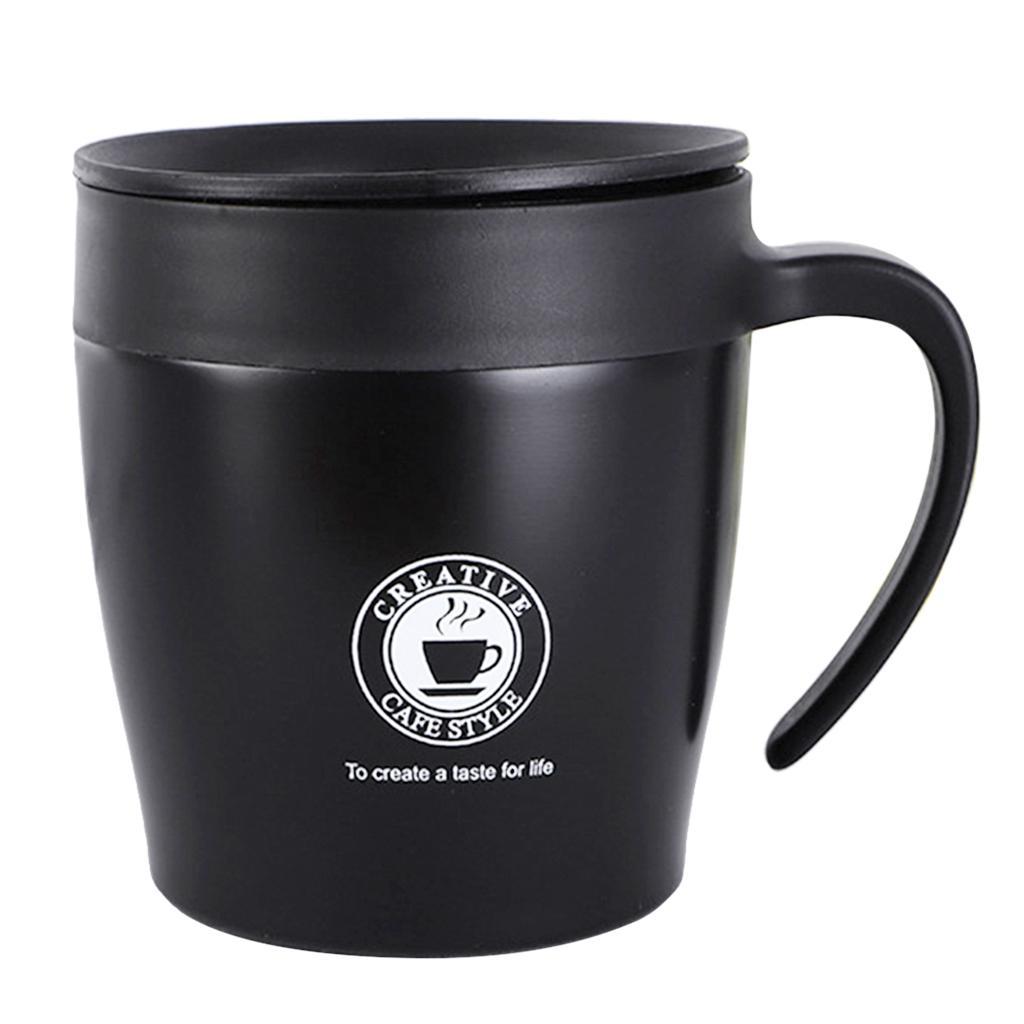 Tazza da viaggio tazza da caff/è 13,5 Oz in acciaio inossidabile isolato pastello disegno pastello Mafalda