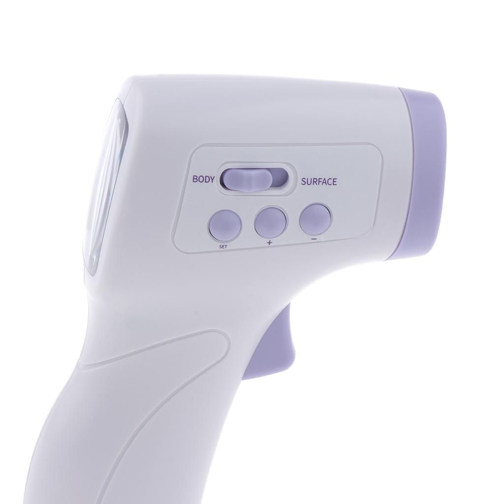 Infrared Forehead Thermometer LCD Digital Temperature Gun &Paper