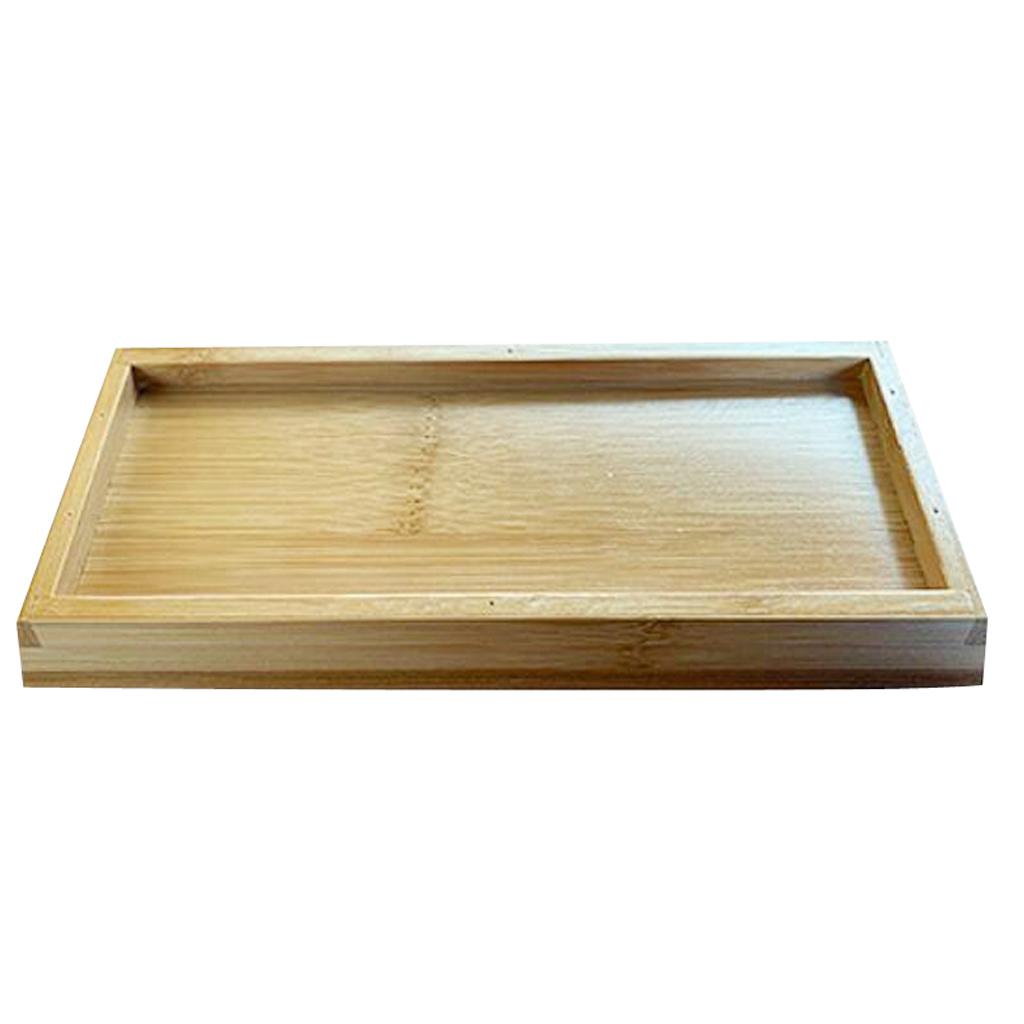 Bamboo Holder Tray Seat for Whetstone Sharpeners