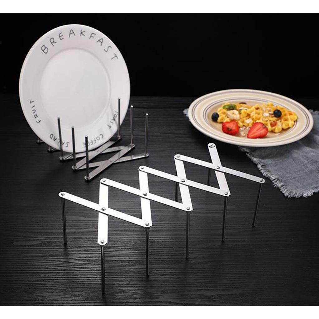 Stainless Steel Pot Cover Rack Retractable Kitchen kitchen Board Holder 1 piece