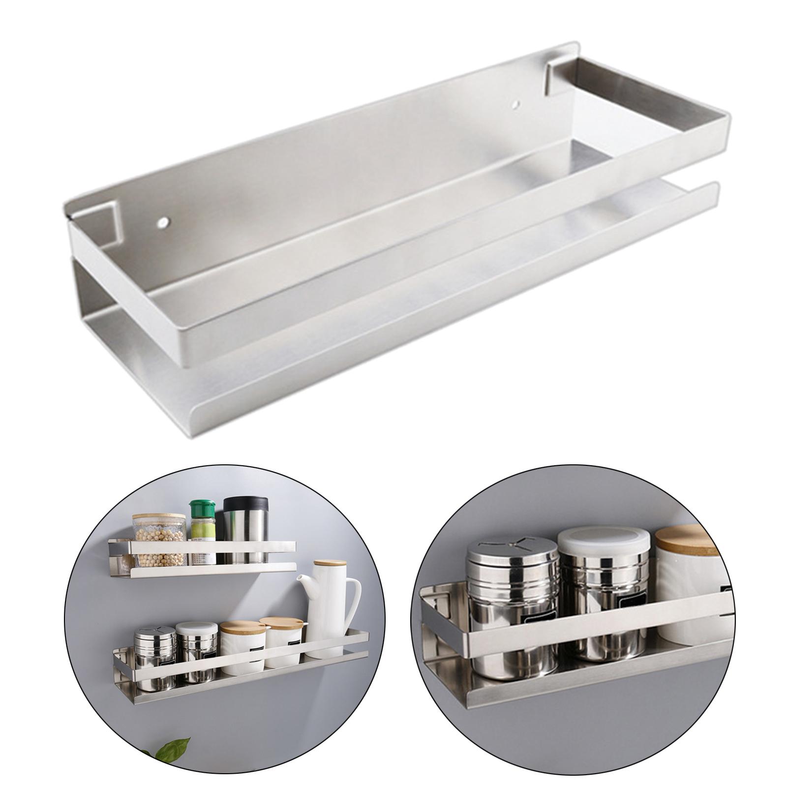 Wall Mounted Towel Rack Bathroom Organizer Without Occupying Large Space 30x10x5.8cm