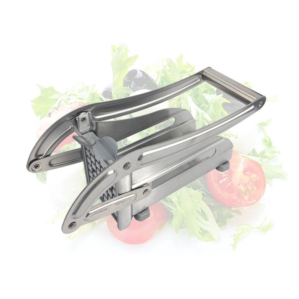 Stainless French Fries Slicer Potato Chipper Cutter Chopper Maker Fast Food