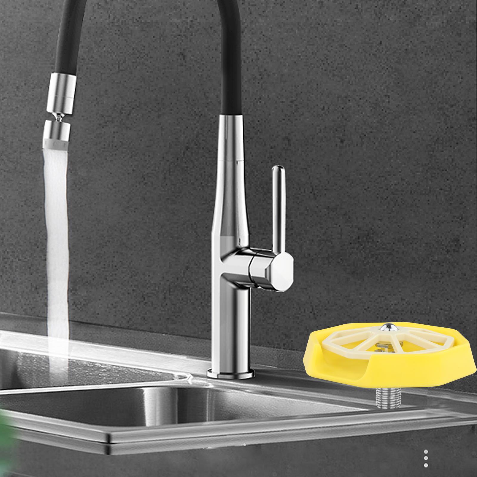Glass Rinser Faucet Glass Washer Cleaner Cup Cleaner for Sink  Yellow