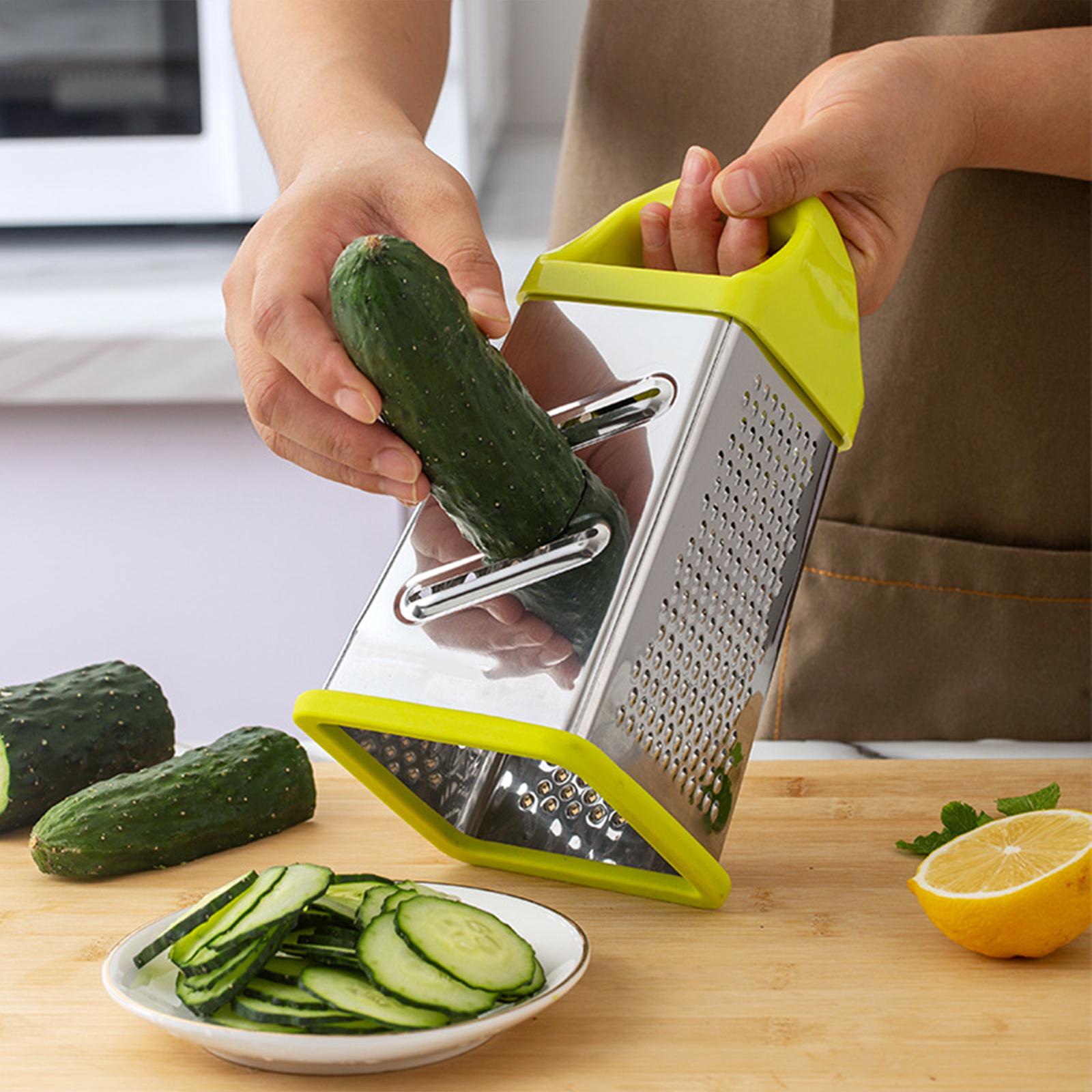 Box Grater Picnic Manual Ginger Grater for Ginger Cheese Potato Green