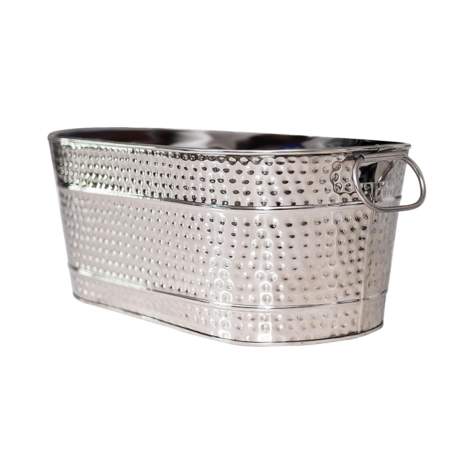 Galvanized Ice Bucket