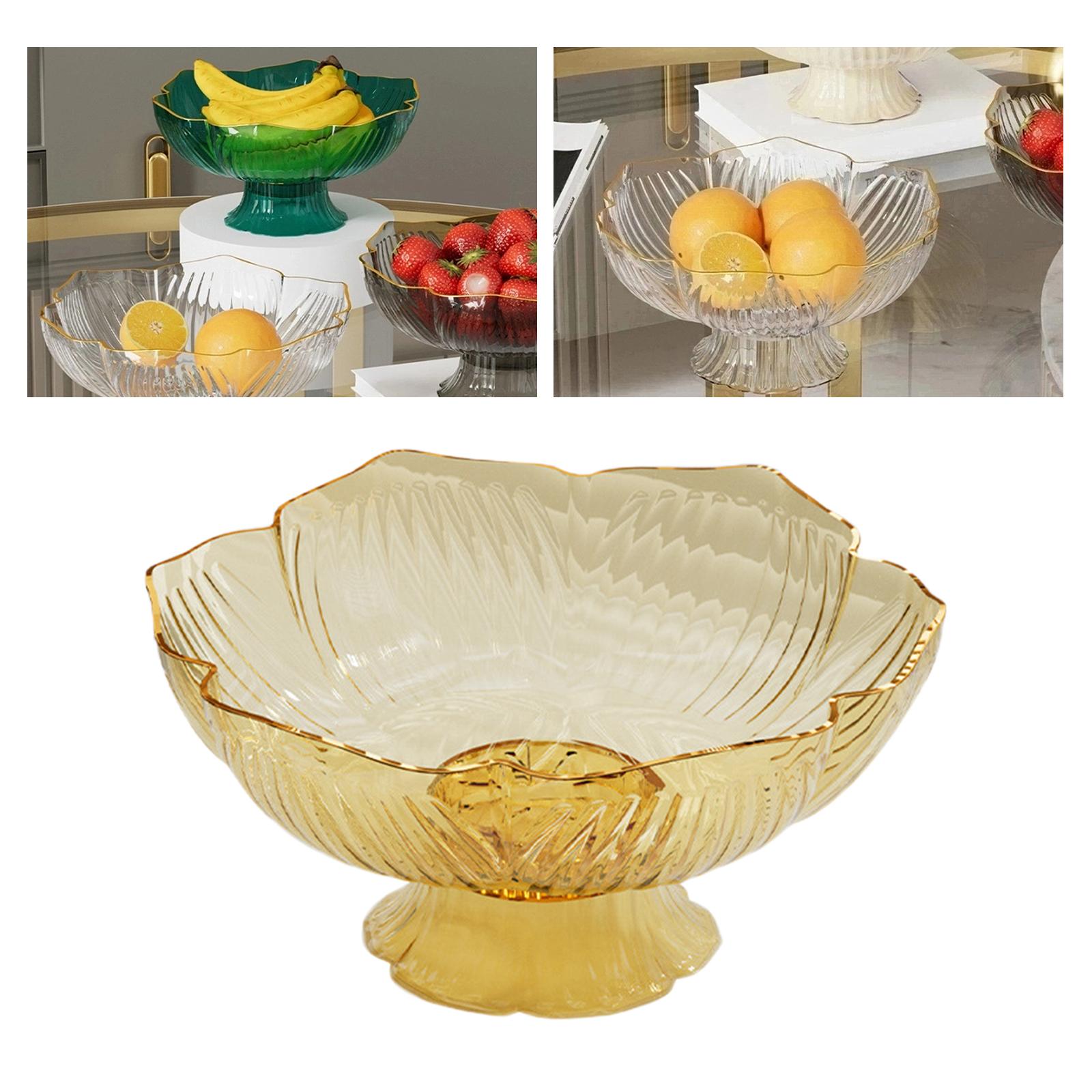 Fruit Bowl Multifunctional Fruit and Vegetable Holder Farmhouse Fruit Basket yellow