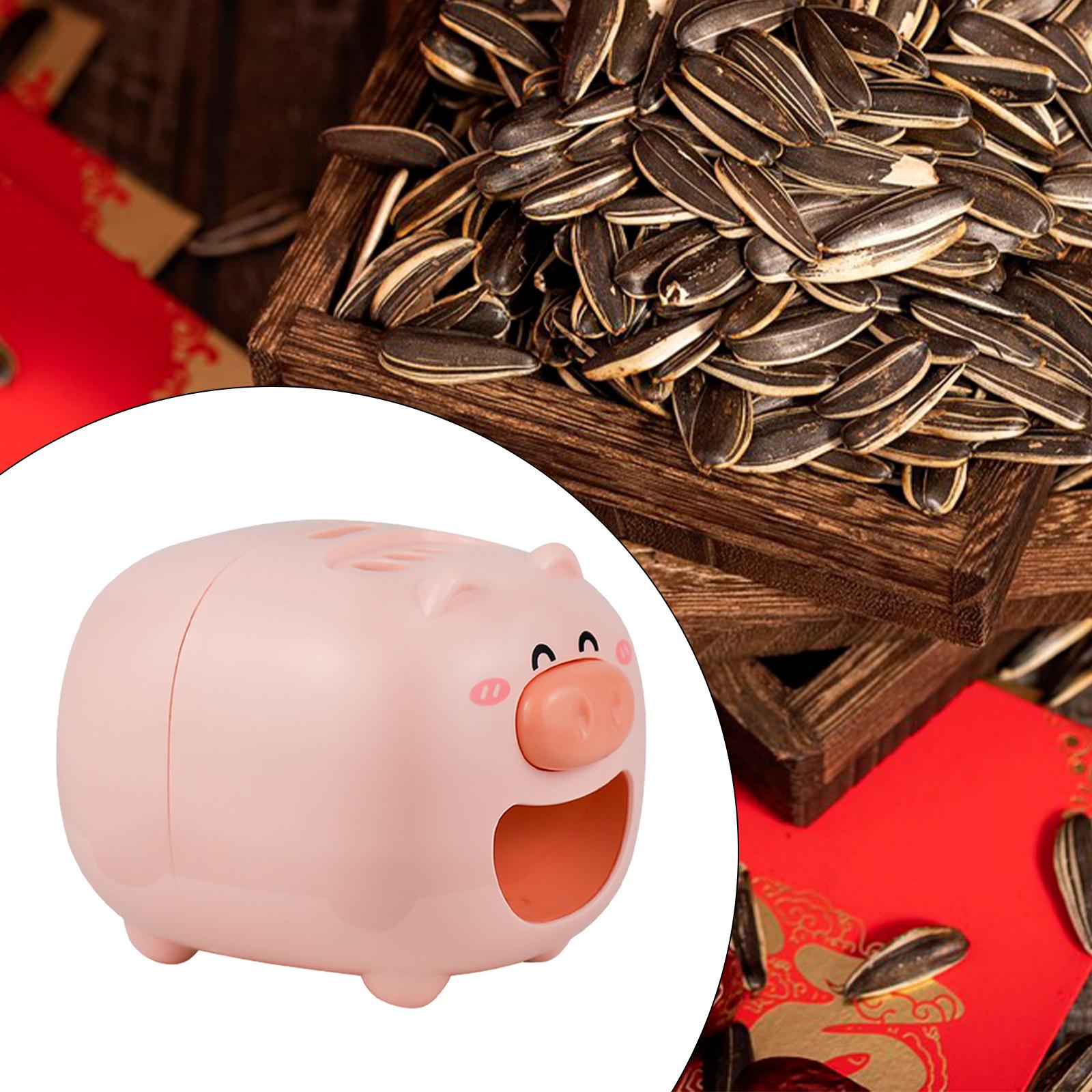 Electric Automatic Shell Peeling Machine Cartoon Pig Shape Sheller Style A