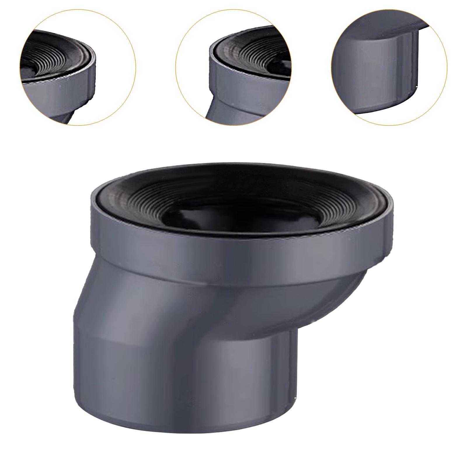 Toilet Shifter Bathroom Sink Repairing Expanded Hose Plumbing Pipe grey 2.5cm