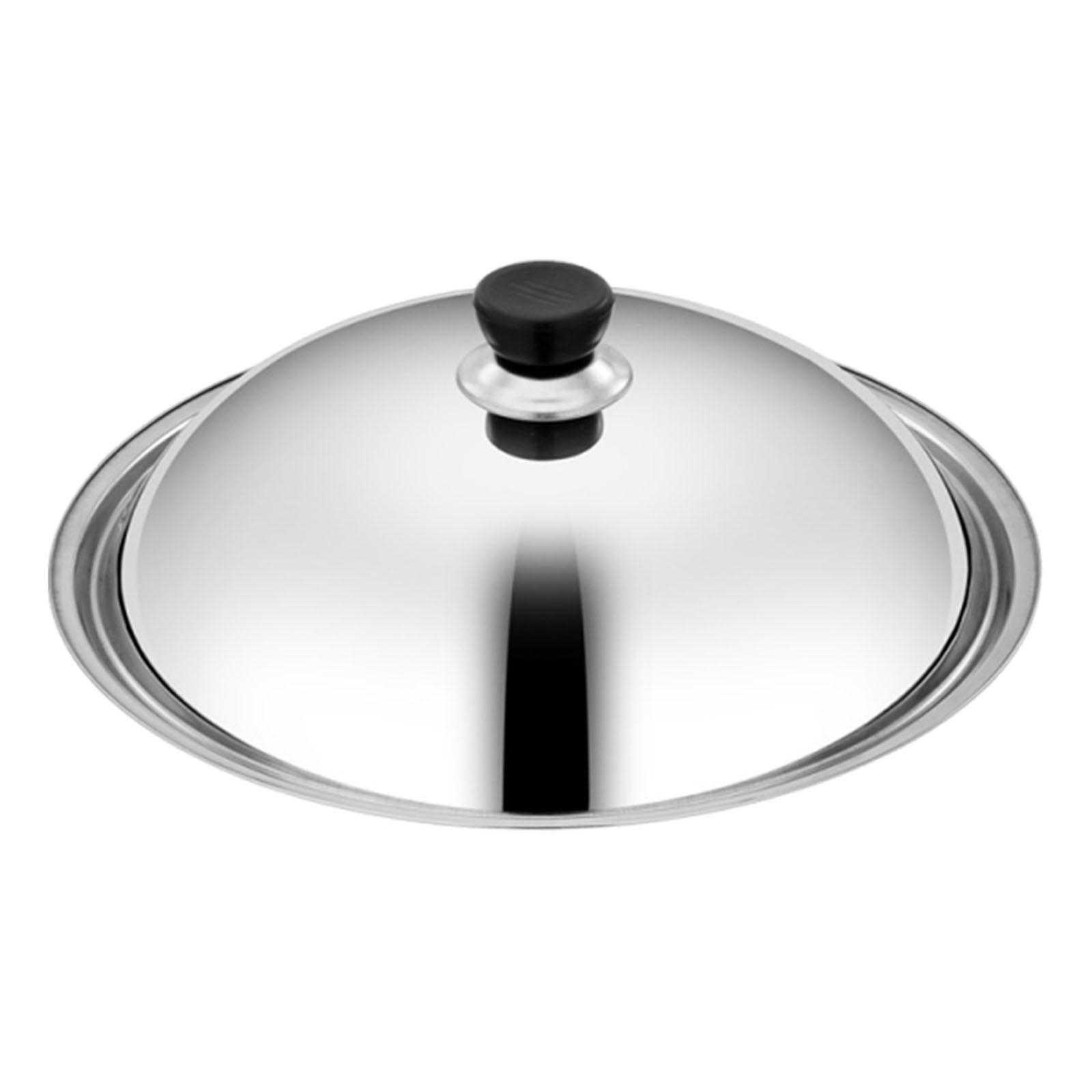 Stainless Steel Frying Pan Cover 38 Cm