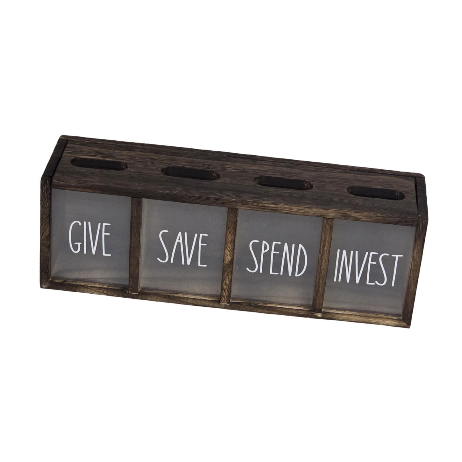 Wooden Money Saving Box