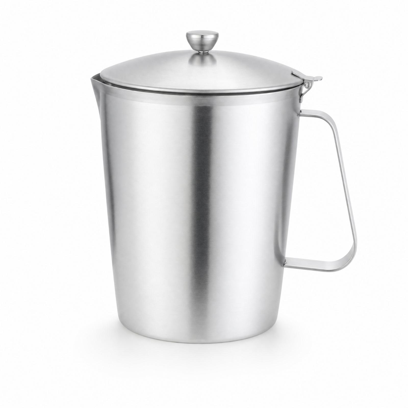 Stainless Steel Measuring Cup with Lid