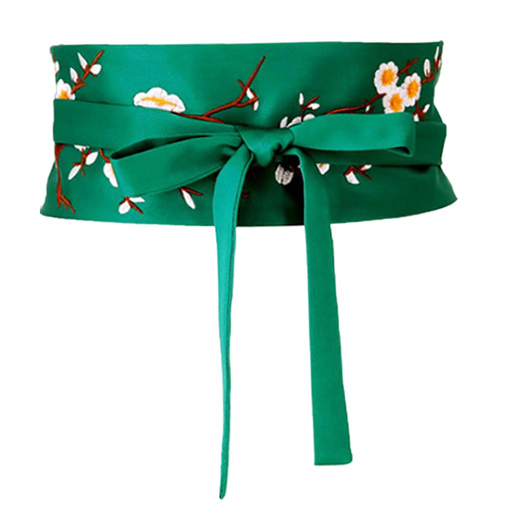 Embroidered Obi Belt