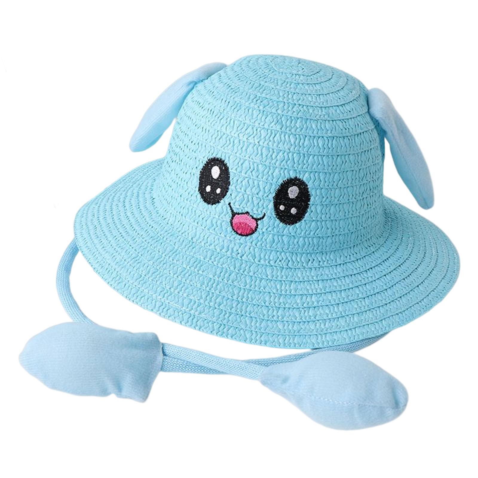 Rabbit Ear Sunshade Hat Blue