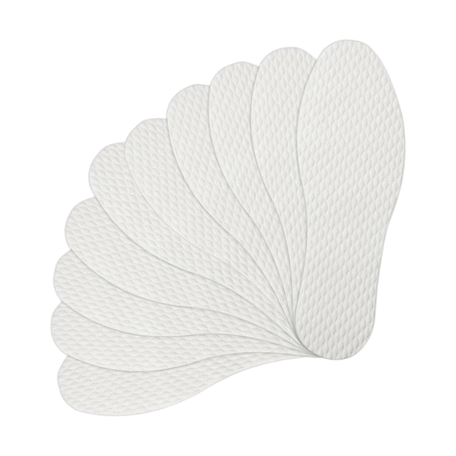 10Pcs Shoe Inserts Men Women Disposable Breathable Insoles