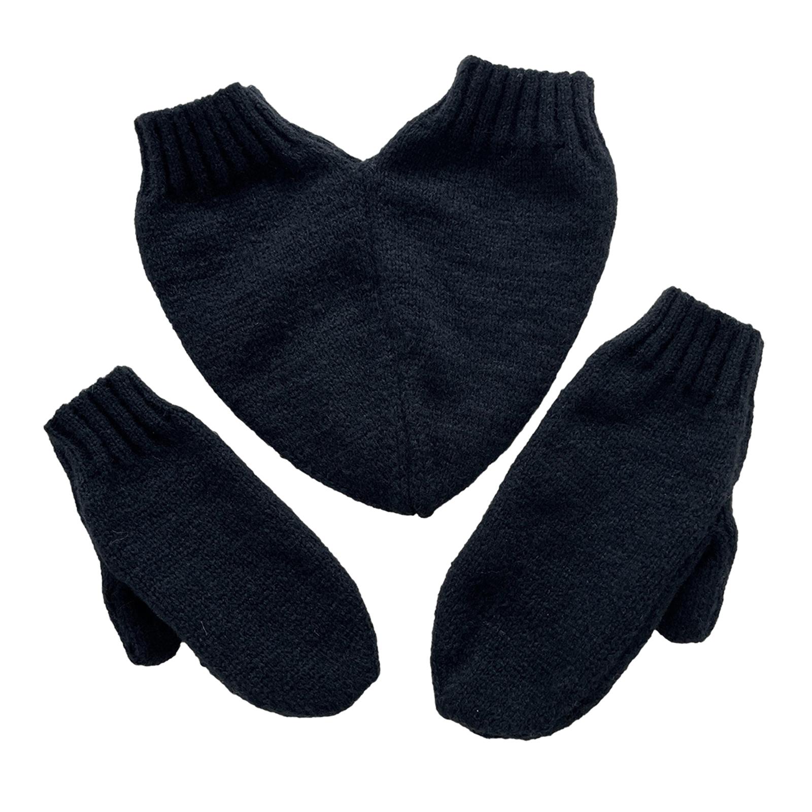 Holding Hands Gloves Black