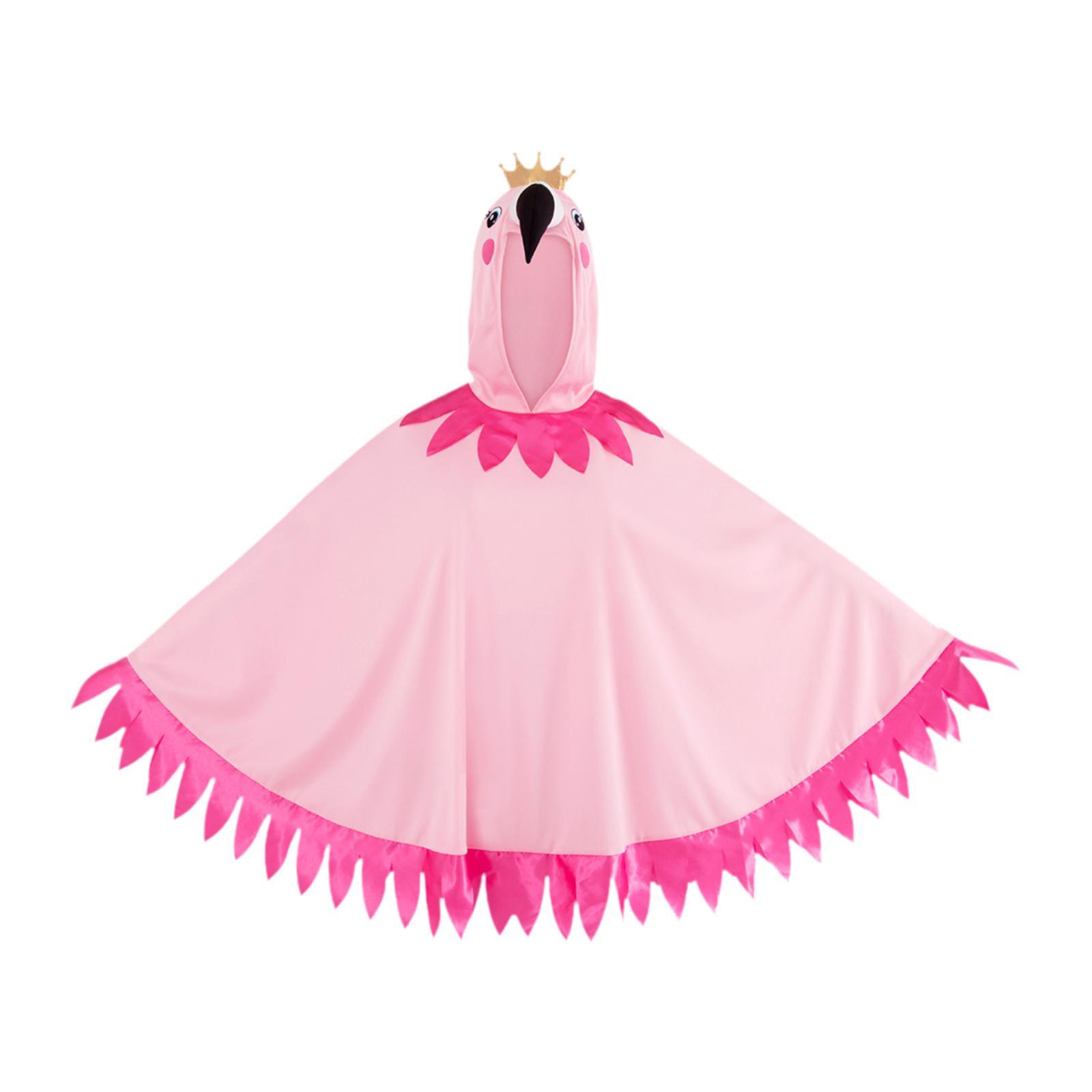 Flamingo Hooded Cloak