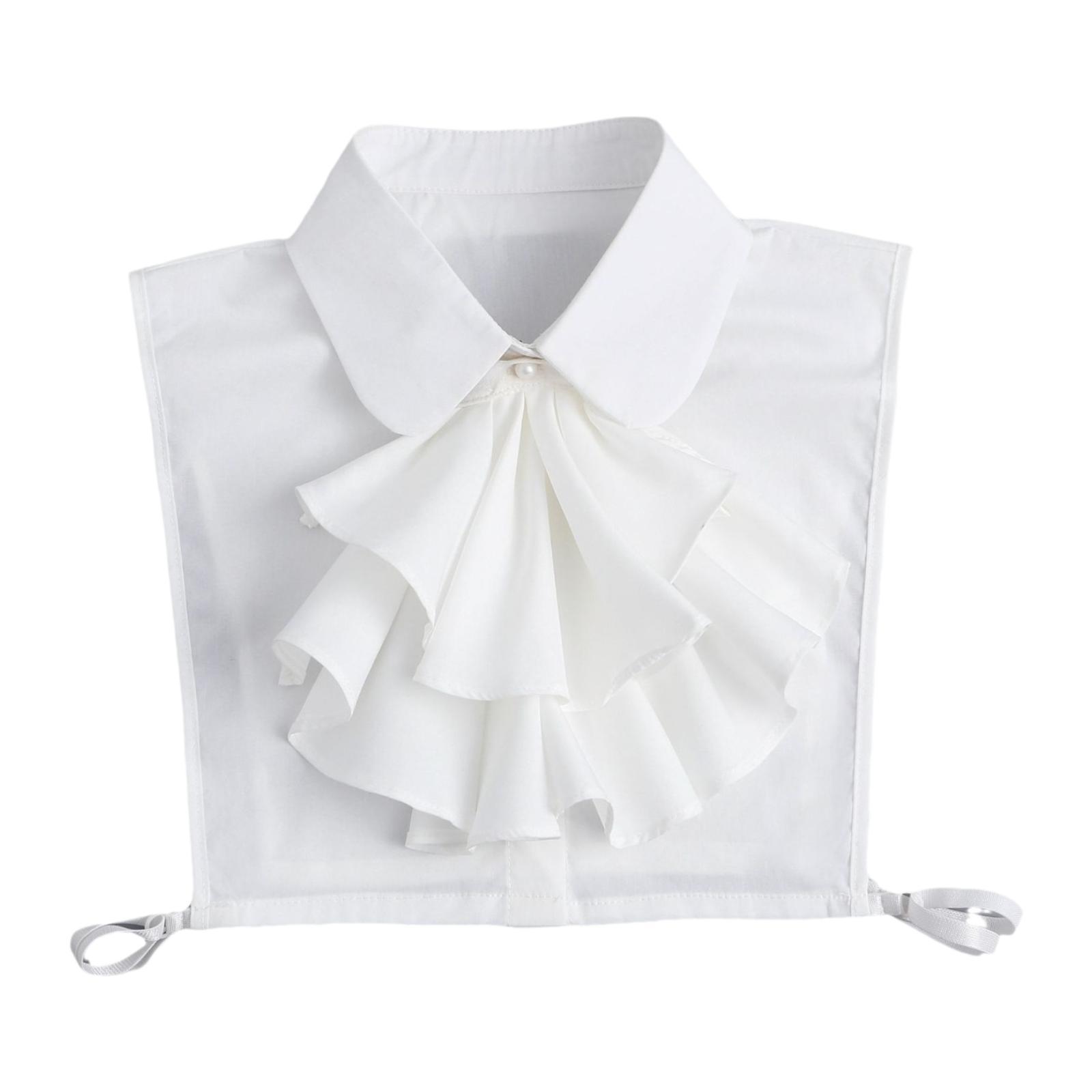 Ruffled Fake Collar