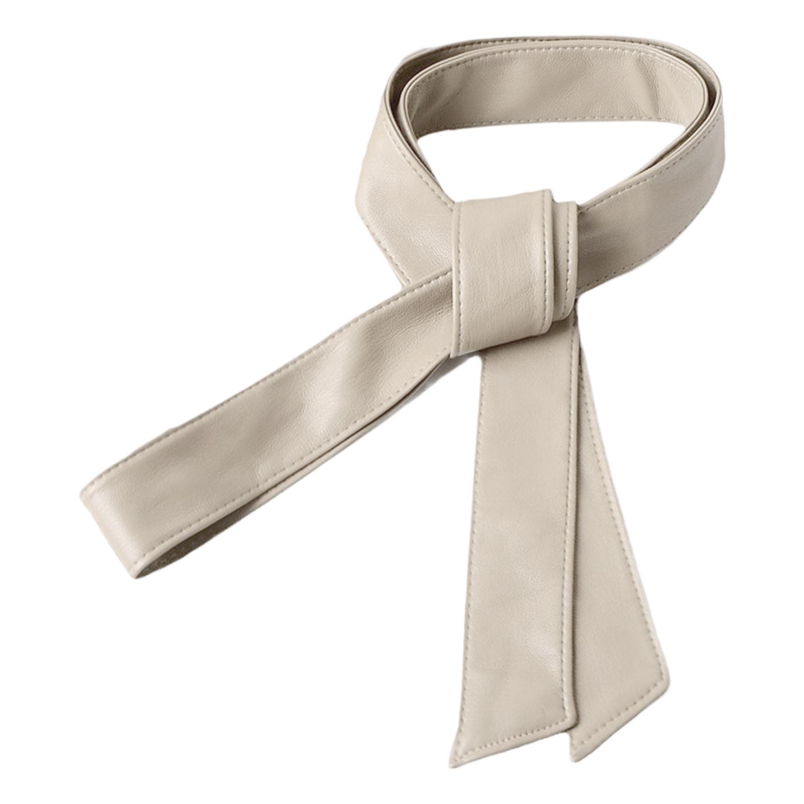 Trench Coat Waist Belt Off White