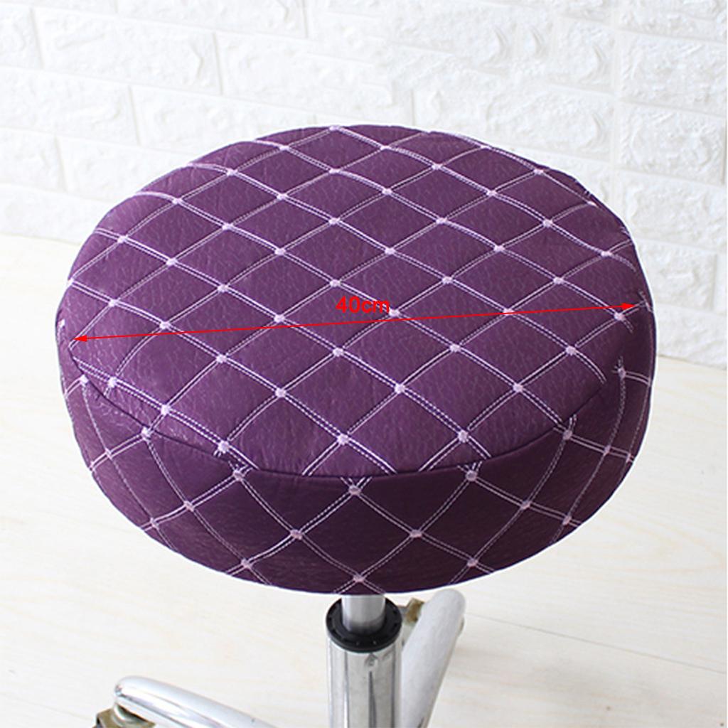 13" or 16" Dia Bar Stool Covers Round Chair Seat Cushion Protector