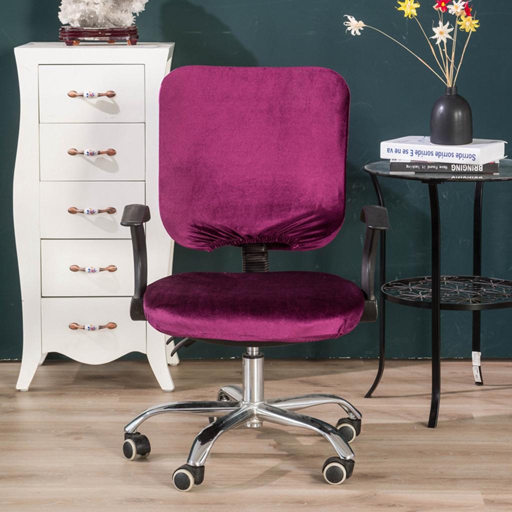 Chair Slipcover Deep Purple
