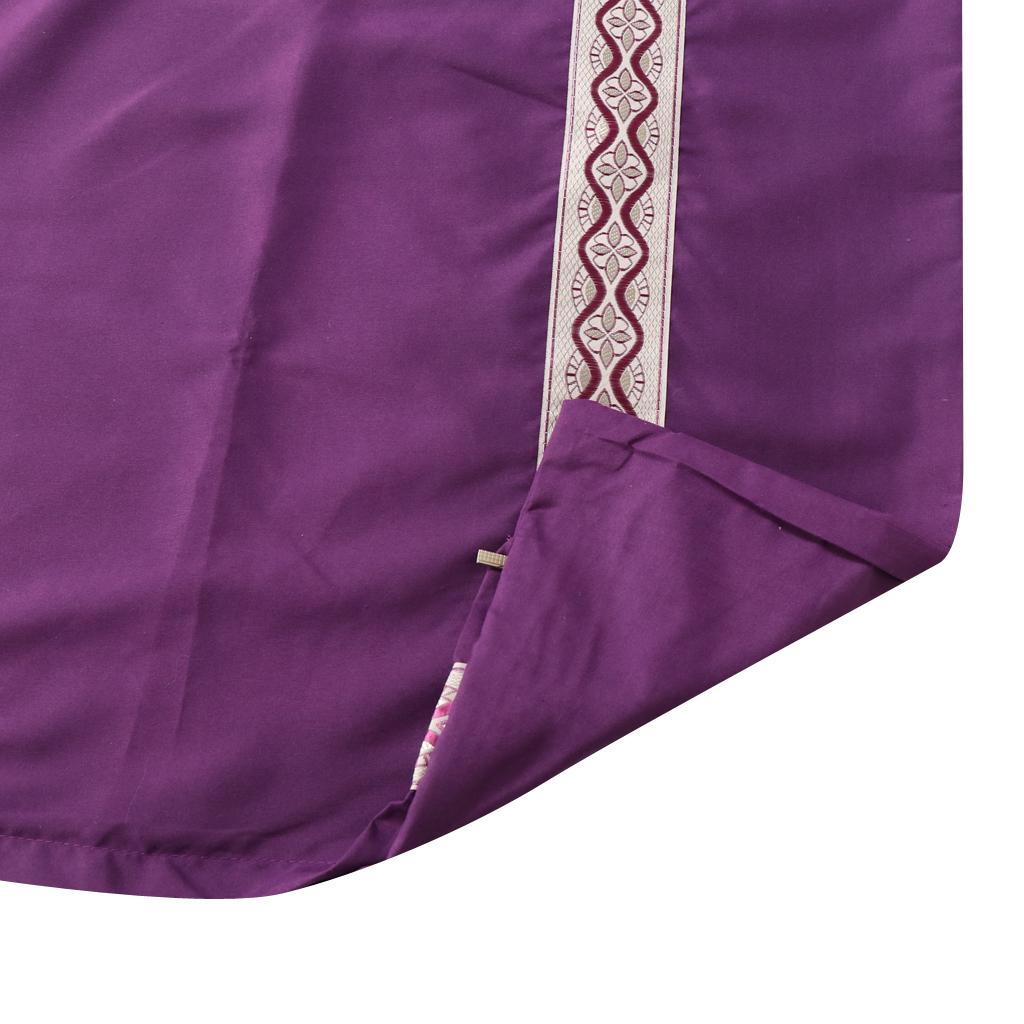 Cotton Massage Table Duvet Cover Beauty Salon Bed Quilt Cover Deep Purple