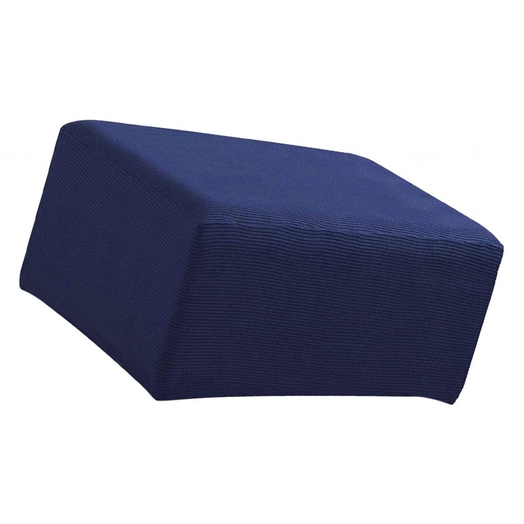 Ottoman Covers Foot Rest Sofa Slipcovers Furniture Protector Deep Blue