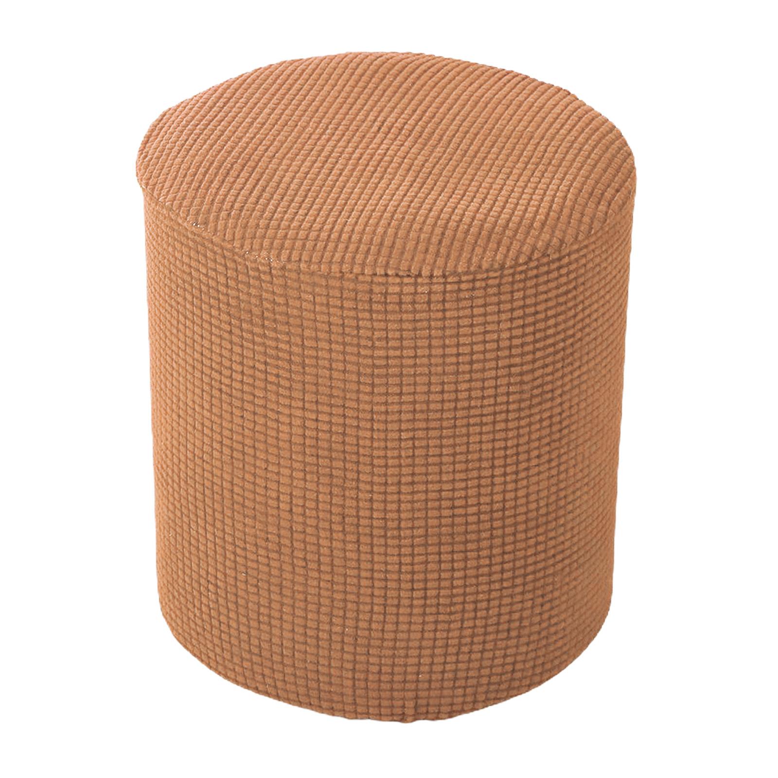 2-4pcs Ottoman Slipcover Footstool Protector Covers Stool Covers 4pcs