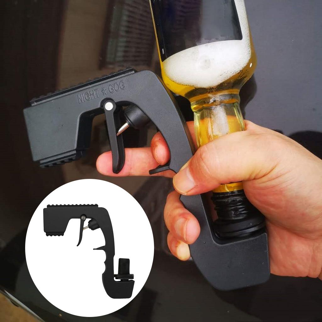 Champagne Sprayer Gun Dispenser Bottle Beer Spray Ejector Party Black