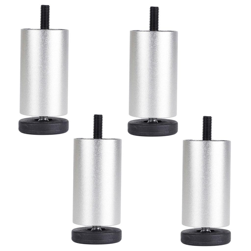 4pcs Aluminum Alloy Furniture Legs Sofa Couch Table Cabinet