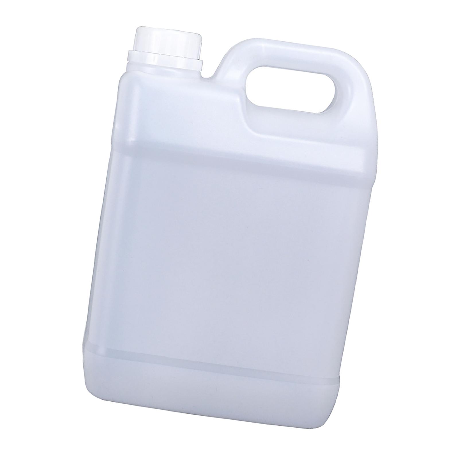2L Water Container with Lid Leakproof Barrel Ergonomic Handle Hdpe Plastic