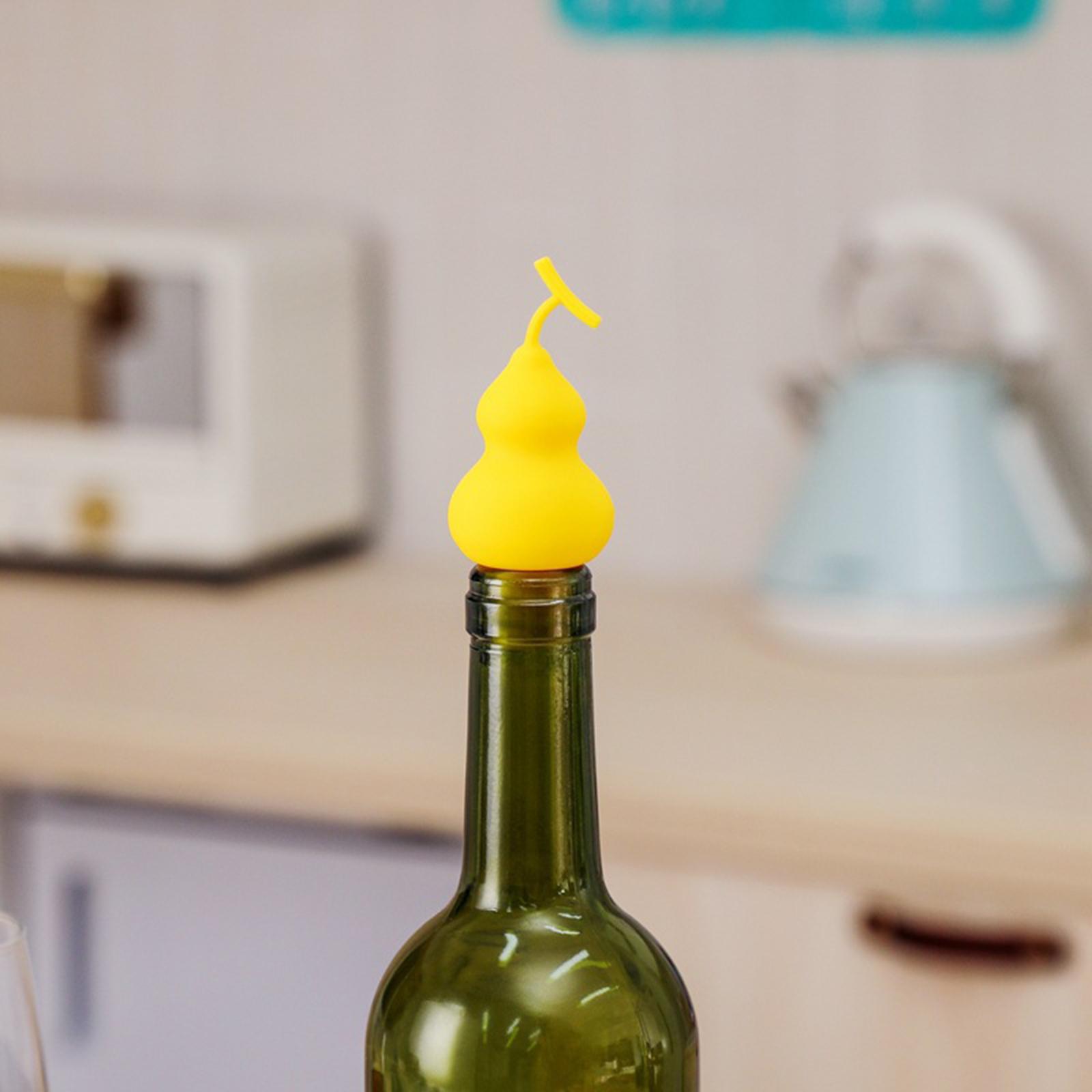 2x Silicone Beer Champagne Cap Cover Reusable Preservation Tools Orange