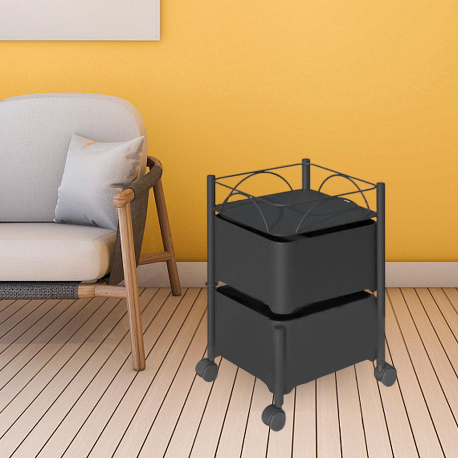 Kitchen Storage Shelf Rotating Fruit Basket for Kitchen vegetable Room