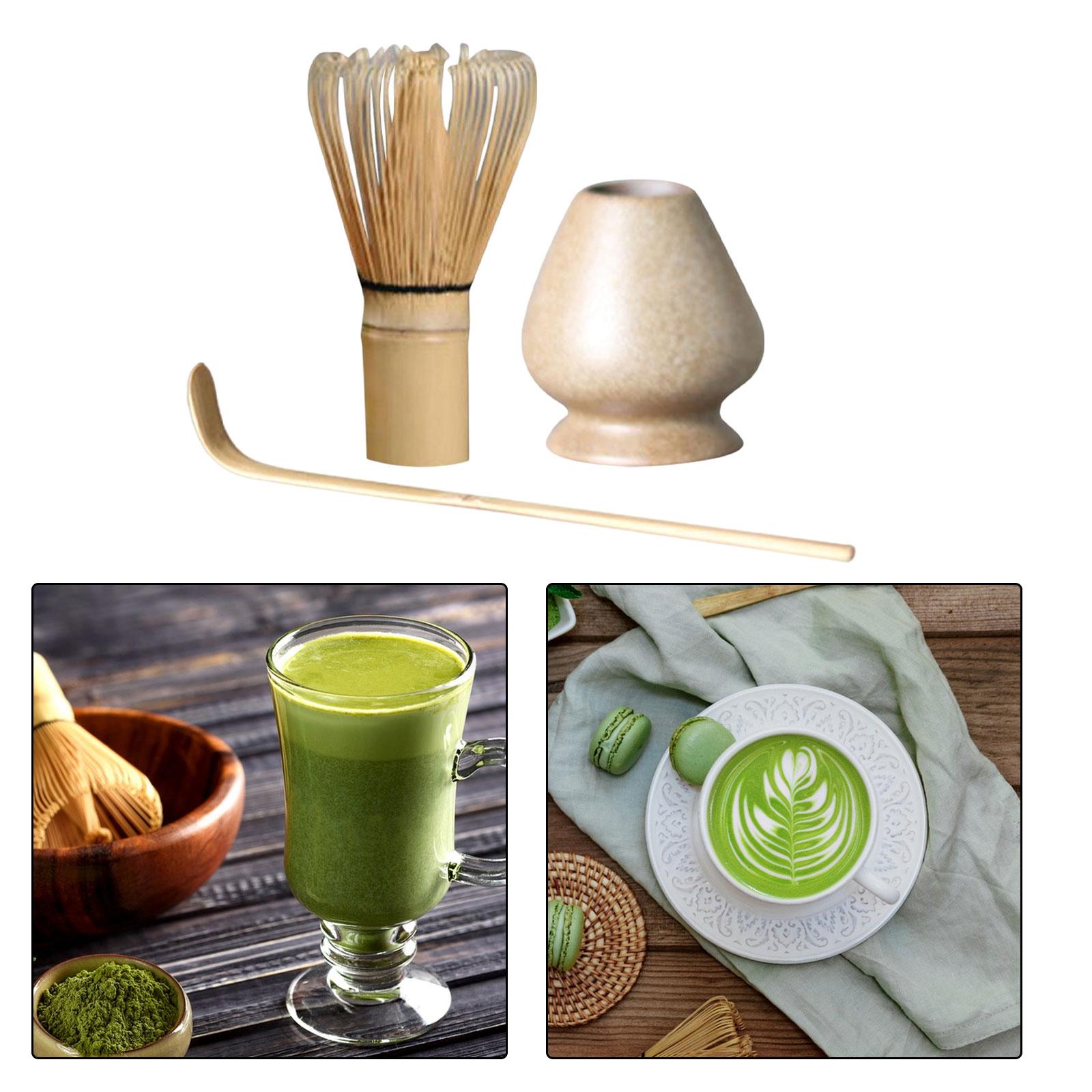 Handmade Matcha Set Traditional Matcha for Tea Room Holiday Gifts White