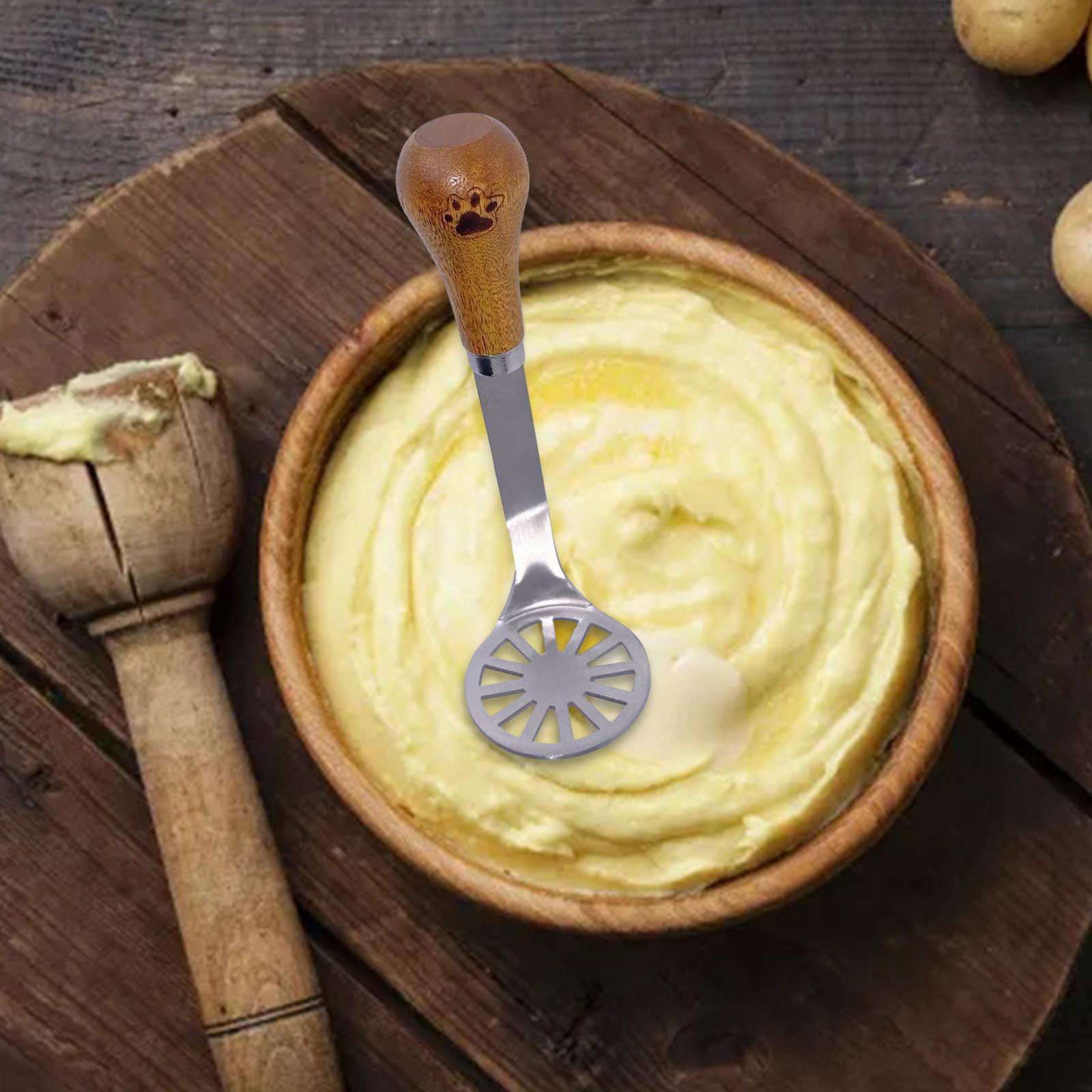 Potato Masher Useful Kitchen Gadgets Manual Potato Smasher for Refried Beans