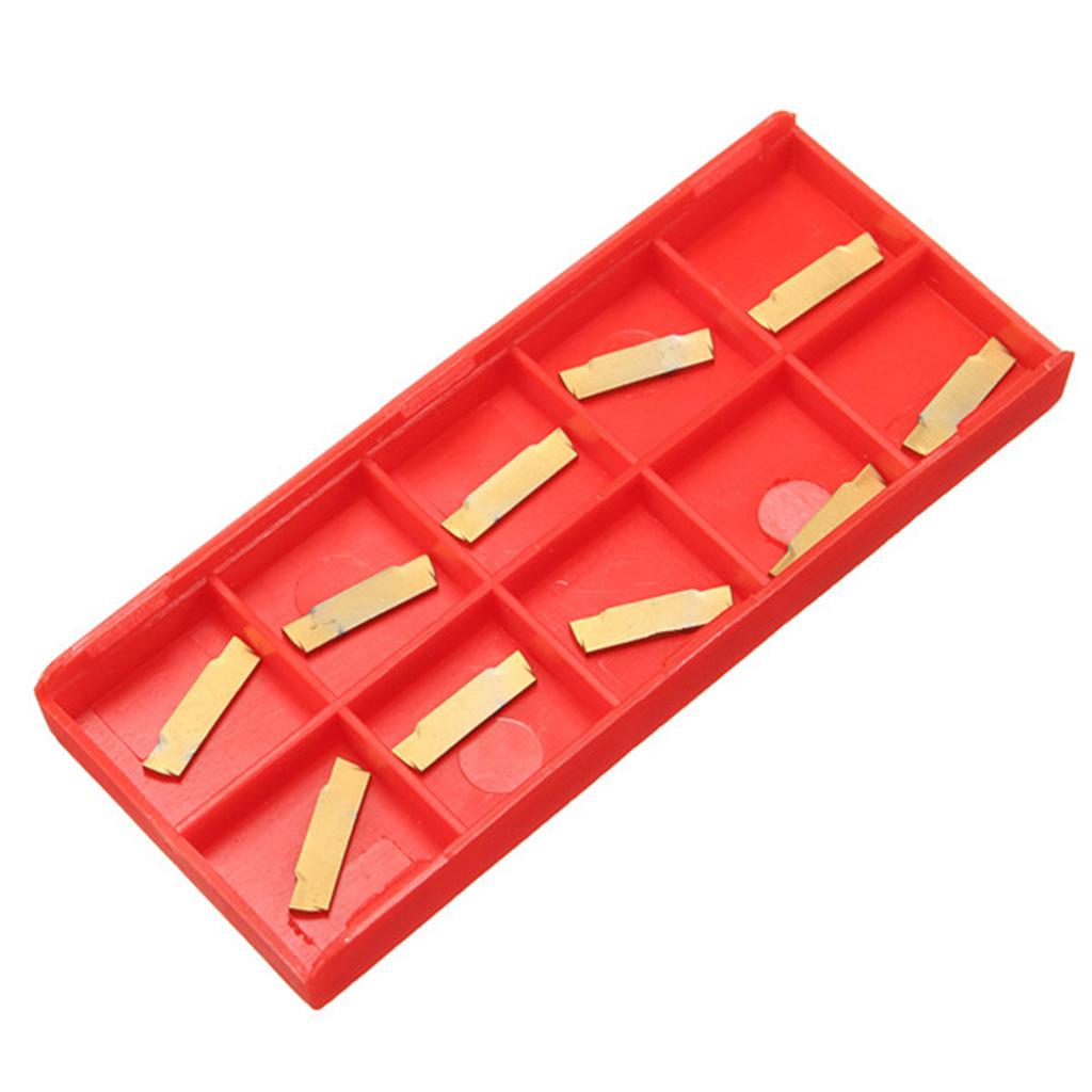 10PCS/BOX MGMN150-G Gold Coated CNC Blades