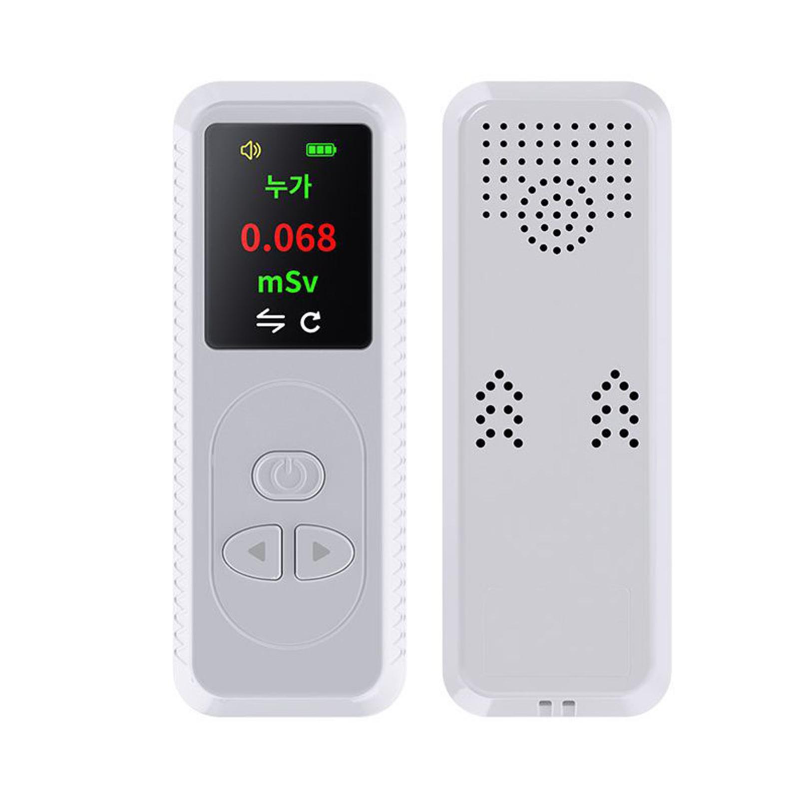 Handheld Radiation Tester x Β Y Test Portable Radiation Protection Equipment White