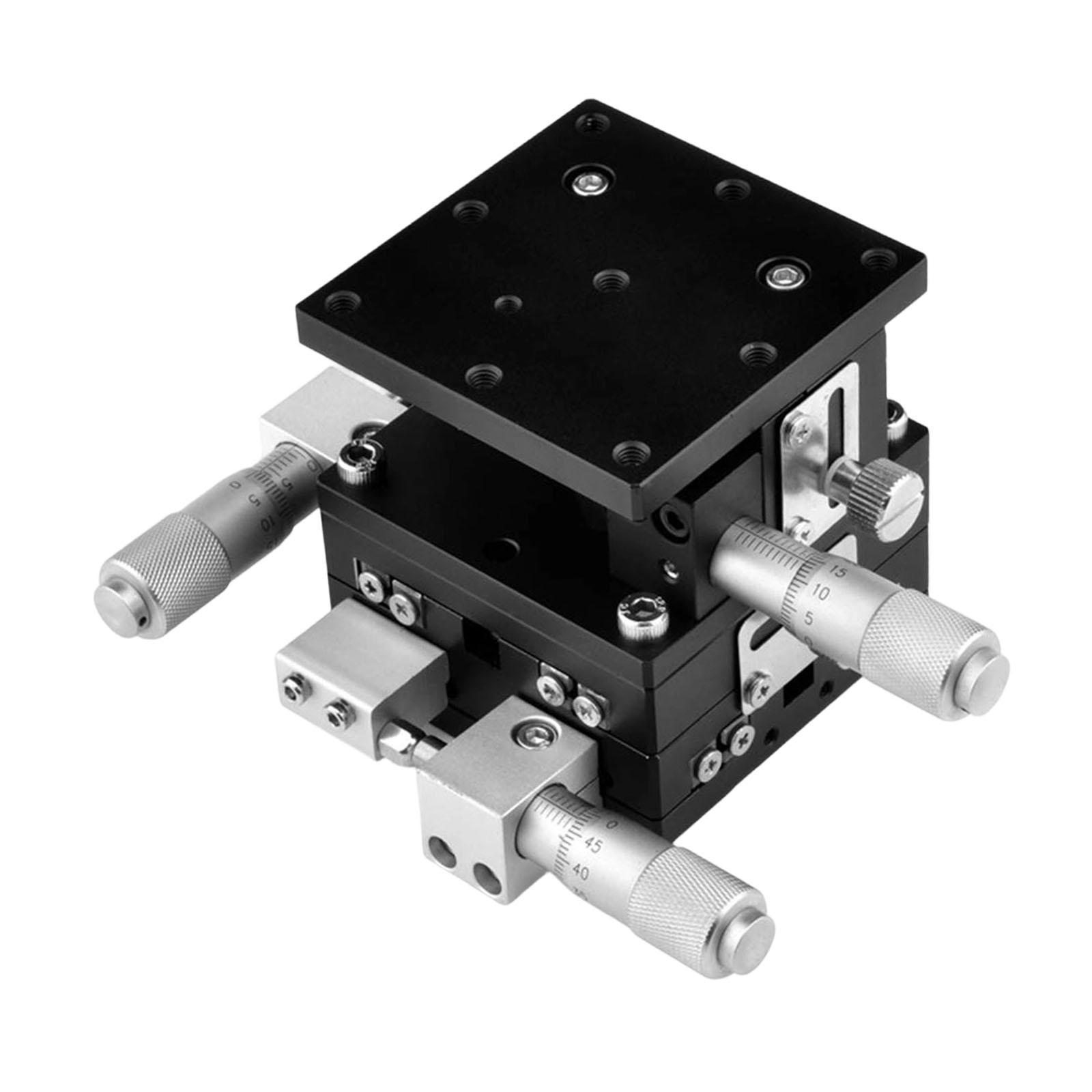 X Y Z 3 Axis Manual Linear Stage Compact Linear Stage Sliding Table