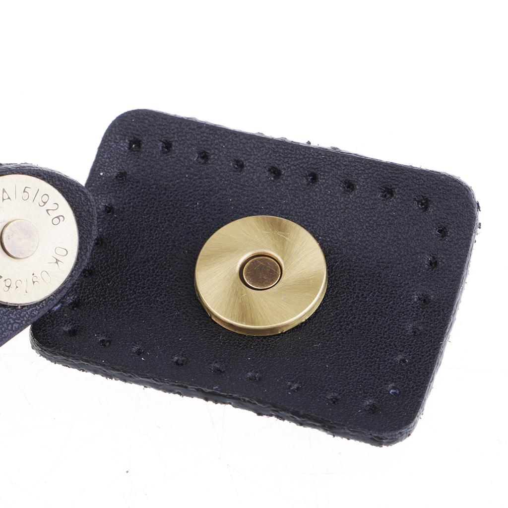 Leder Taschen Verschlüsse Knopf DIY Knopfverschluss Tasche Verschluss 
