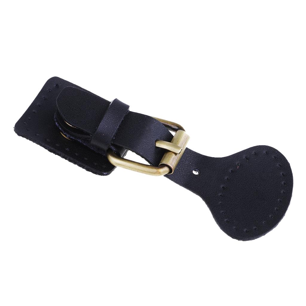 Künstlich Lederschnalle Tasche Verschluss Schnalle Magnetverschluss knöpfe Nähen - Picture 6 of 23