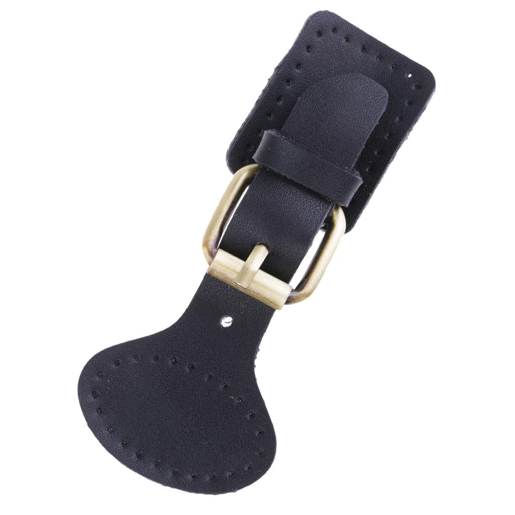 Künstlich Lederschnalle Tasche Verschluss Schnalle Magnetverschluss knöpfe Nähen - Picture 4 of 23