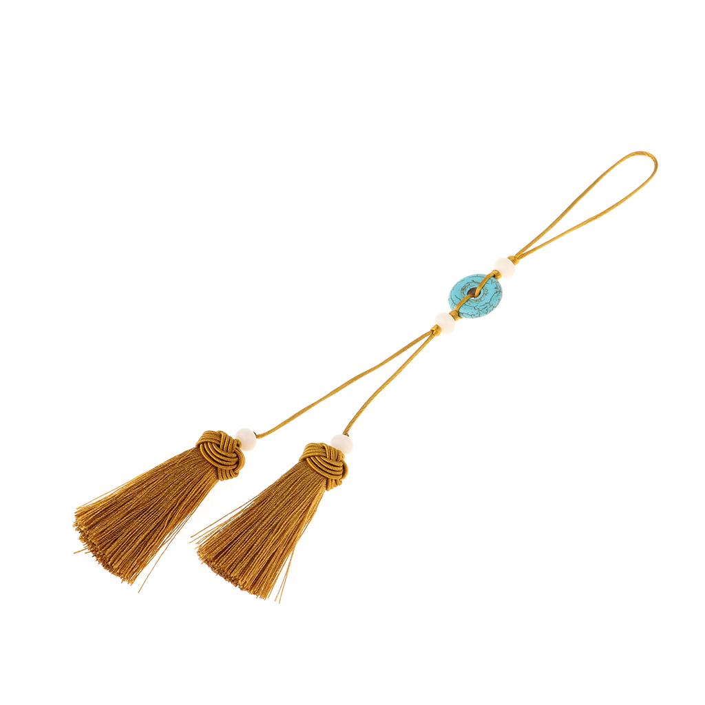 Handmade Crafts Tassels For Bookmark Earrings Bag Jewelry Accessories Yellow