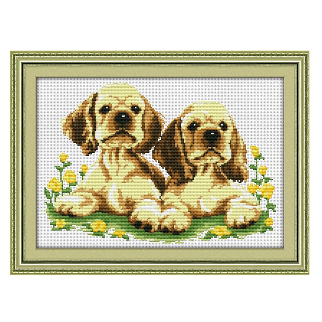 Dimensions Crafts Stamped Cross Stitch Kit 11CT Aida Cloth Embroidery Kit